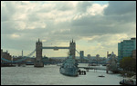 Tower Bridge and HMS Belfast