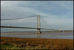 The iconic Humber Bridge