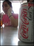 Charmaine and my coke lite