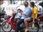 Family on a bike