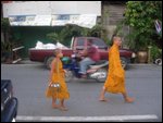 Monks going toTemple