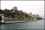 Rumeli Fortress Ruins on Bosphorus Strait