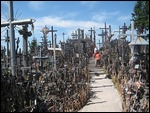 Part of the Hill of Crosses - Lithuania