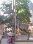 Musicians of Bremen Monument - Riga