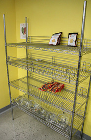 Shelves are a bit bare