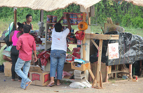 Fireworks is all that is sold here