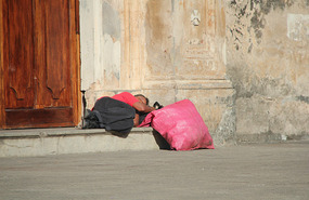 Hard night