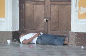 Hard night