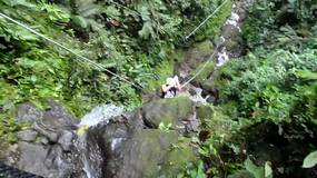 7 sec video CLICK HERE - Wayne 45 metre drop