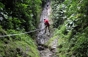 45 metre drop