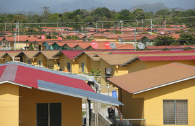 Modern houses all looking the same