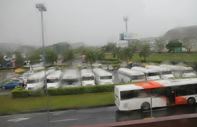 Largest bus station in Central America
