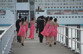 Spot the bride?