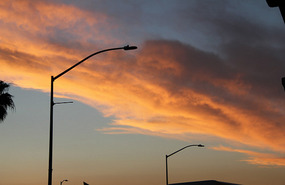 Sunset at LAX