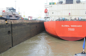 And the water is released and rises