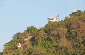 Isla Flamenco's Signal station