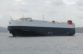 Car carrier = floating parking lot 