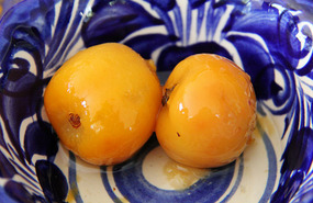 Palm tree fruit desert