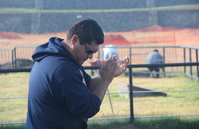 Clapping demonstrating the sound echos so clearly