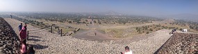 Avenue of the Dead from Pyramid of the Sun