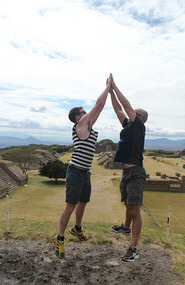 Cody & Jase "hi five"