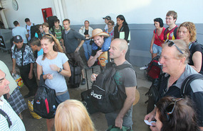 Leaving Palenque