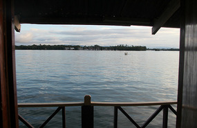 View from my "Hotel" cabin