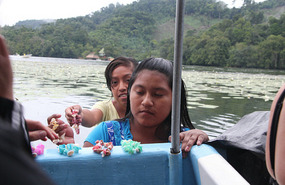 ... trading their sea shells bracelets
