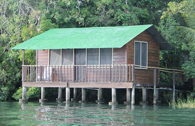My over water cabin