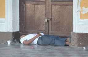 Hard night