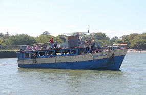 The much slower chicken boat