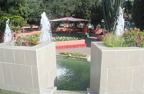Boquete central plaza