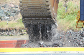 Continual dredging to both widen and deepen