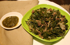 Moriga tree vegetables and beef