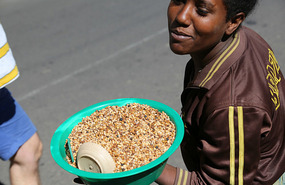 Ethiopian snack called kolo