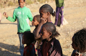 "Shuruba" famous hairstyle of tigra people