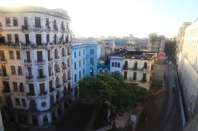 From the 5th floor terrace @ breakfast