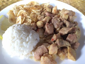 Crocodile - tasted like chicken