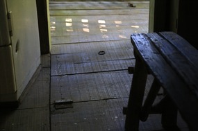 See the trap door for a quick escape
