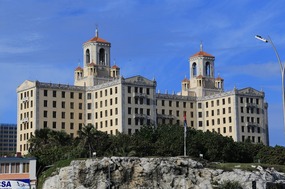 As seen from the Malecon