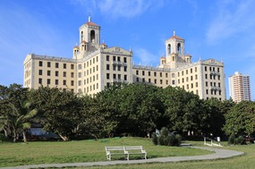 Hotel from their grounds