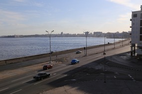 Malecon from the hotel grounds