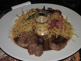 Local game meat: Ostrich, Oryx, Springbox