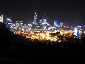 Downtown Perth from King's Park