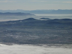Looking northwards