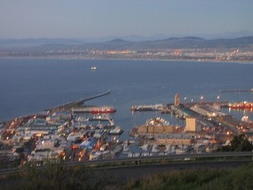 V&A Cape Town as the sun sets