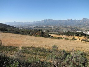 Overlooking Paarl