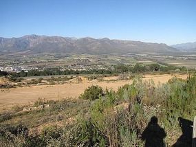 Overlooking Paarl