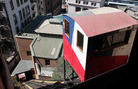 View from Concepcion Elevator