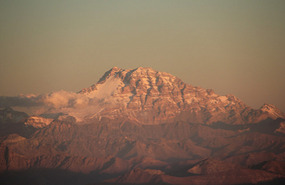 Snow capped Andes